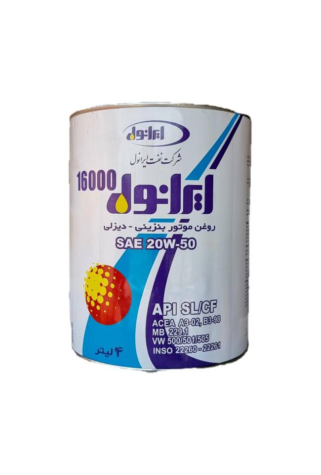 روغن موتور ایرانول 16000