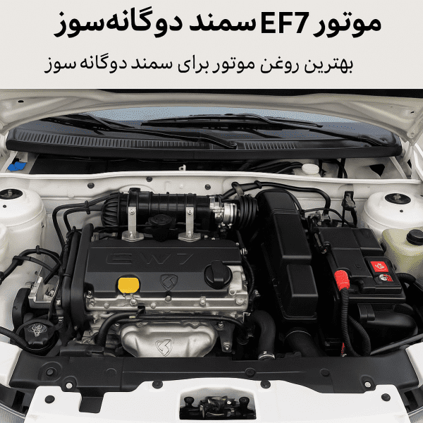 بهترین روغن موتور برای سمند EF7 دوگانه سوز