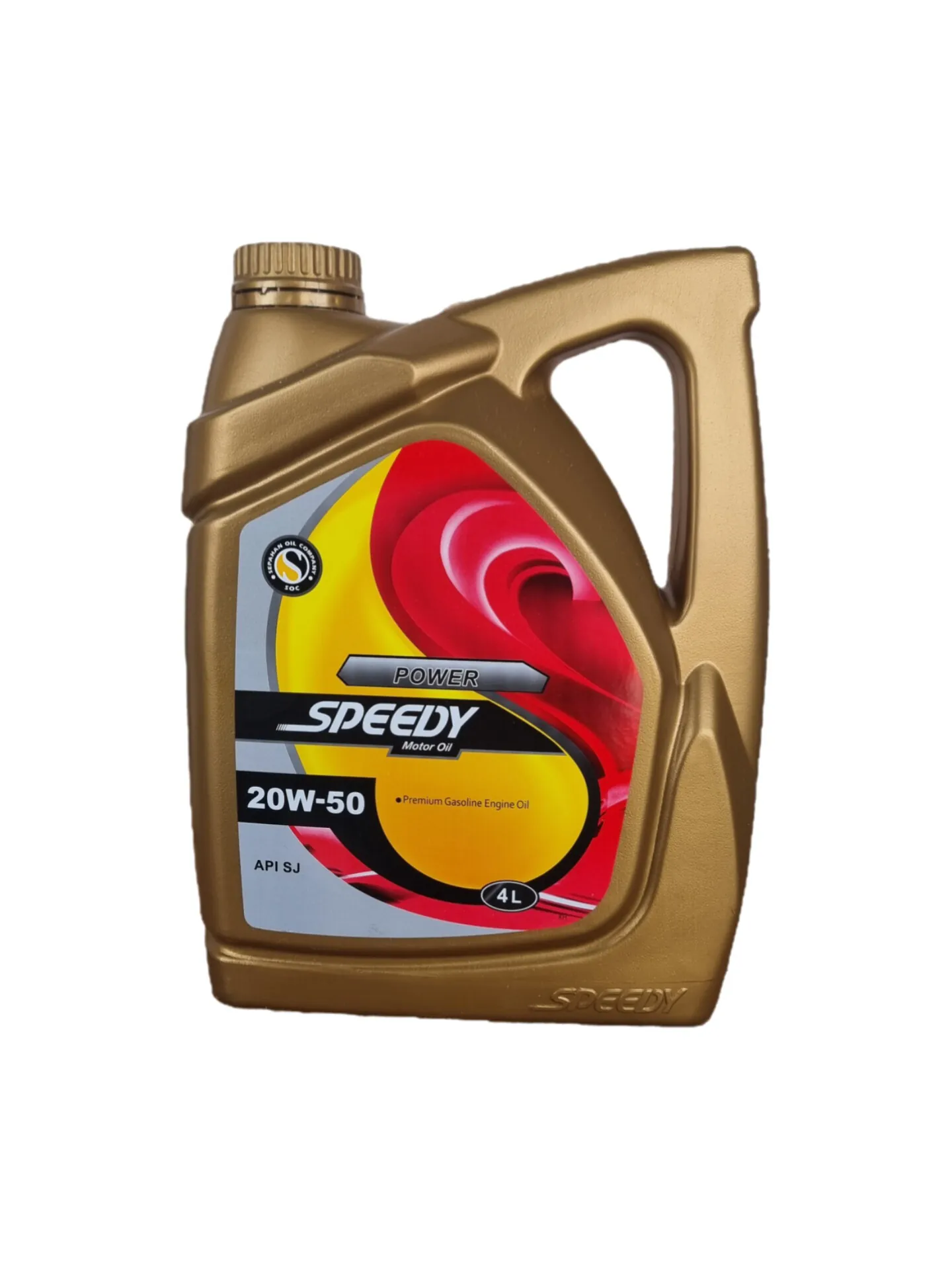 روغن موتور اسپیدی پاور 20W-50 چهار لیتری